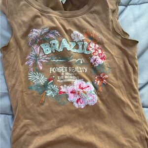 Jacob Connexion Brazil  Tan Top